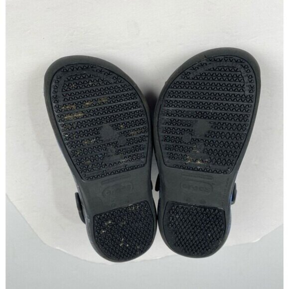 Crocs Bistro Work Clog Slip Resistant, Men's size M6 W8 Black/Lightning Bolts. - Picture 5 of 10